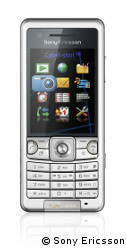 Bedienerfreundlich: Das Hauptmen&uuml; des C510 ist von vielen anderen Sony-Ericsson-Handys bekannt